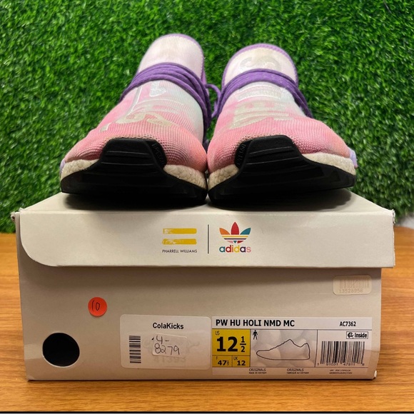 adidas gazelle silver green womens Adidas Human Race NMD Pharrell Holi Festival (Pink Glow) – SoleMate Sneakers main image 0